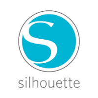 silhouette logotipo plotter
